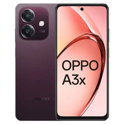 Oppo A3X 4GB Ram, 128GB - Nebula Red