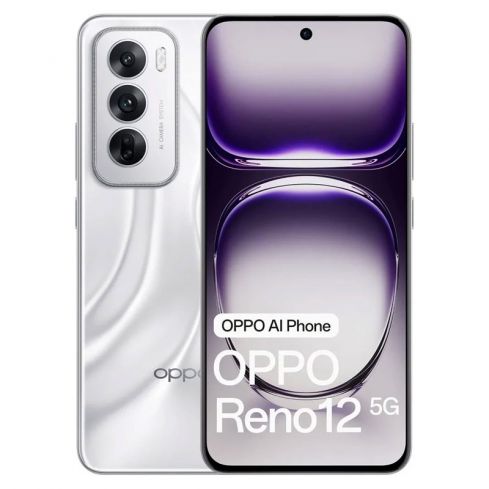 Oppo Reno 12 (5G) 12GB RAM, 256GB - Astro Silver