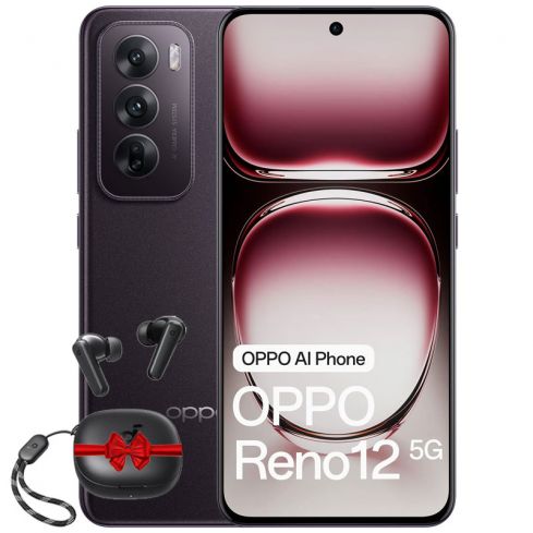 Oppo Reno 12 (5G) 12GB RAM, 256GB - Matte Brown