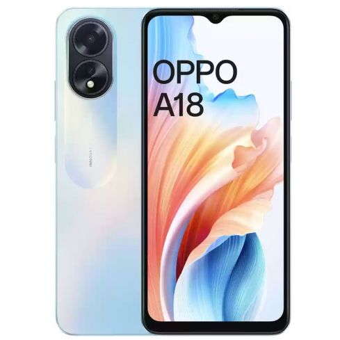 Oppo A18 4GB RAM, 64GB - Glowing Blue