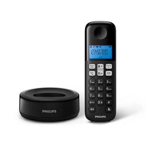 philips Cordless Phone D1611B/63 - Black