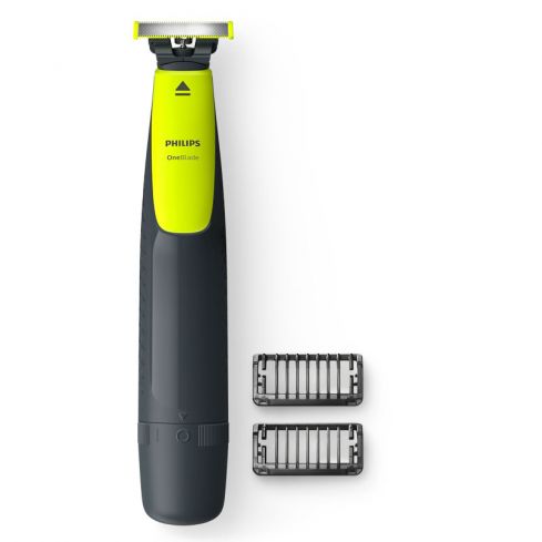 Philips Trimminer & shaver OneBlade Wet & Dry - Green & Charcoal grey - QP2510