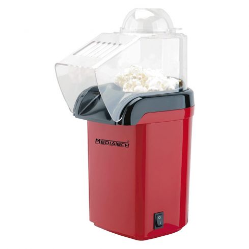 Media Tech Popcorn Maker - 1200W MT-PC300 - Red