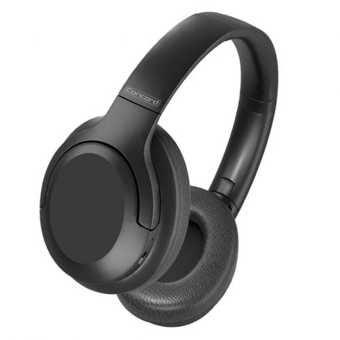 Promate ANC High-Fidelity Stereo Wireless Headphone - Black