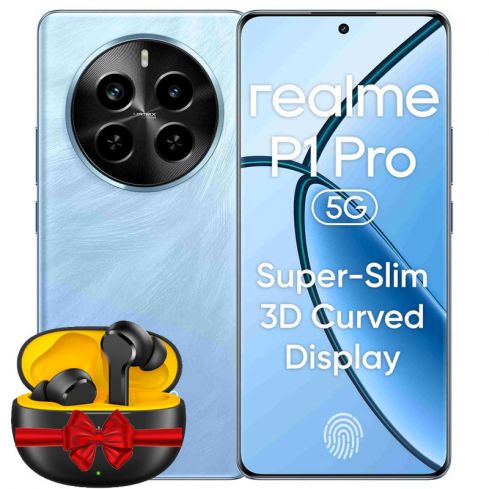 Realme P1 Pro 5G 12GB RAM, 256GB - Parrot Blue