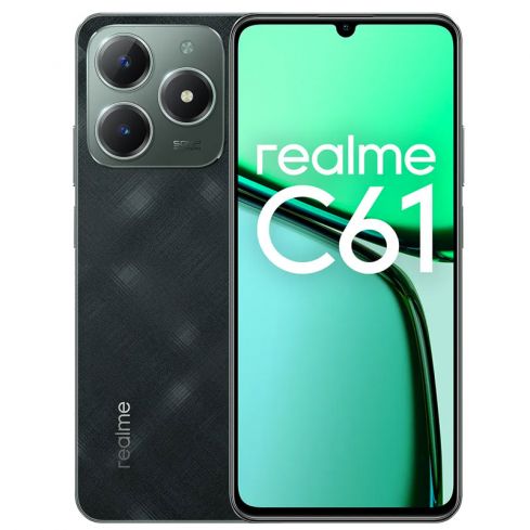 Realme C61 4GB RAM, 128GB - Dark Green