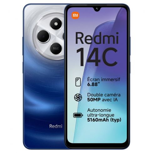 Xiaomi Redmi 14C 6GB RAM , 128GB - Starry Blue
