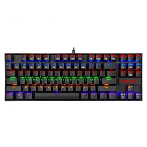 Redragon K552RGB-2 Gaming Keyboard KUMARA LED Backlit Wired - Black 