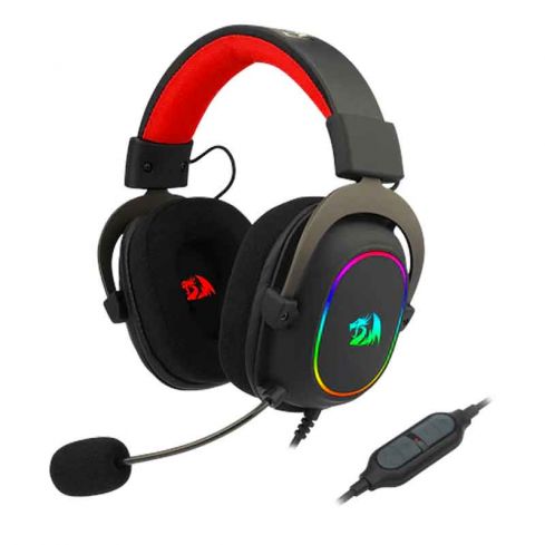 Redragon H510 Zeus-X Gaming Headset Microphone Wired - Black