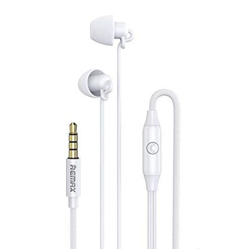 Remax Earphone Wired 3.5MM RM208 - White