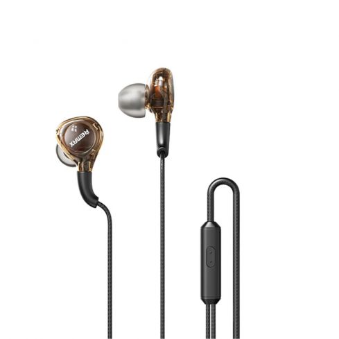 REMAX RM-670i Wired Earphone - Black