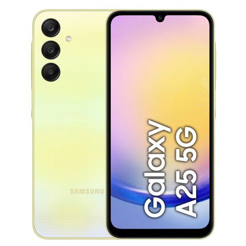 Samsung Galaxy A25 5G 6GB RAM, 128GB - Yellow