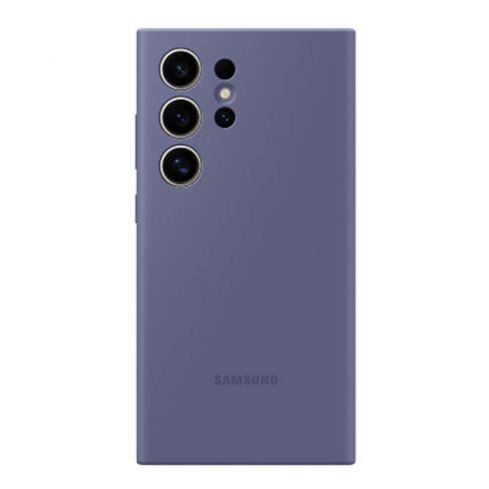 Samsung S24 Ultra Silicone Cover - Blue