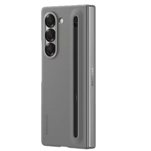 Samsung Z Fold 6 Back Cover With Pen - Gray