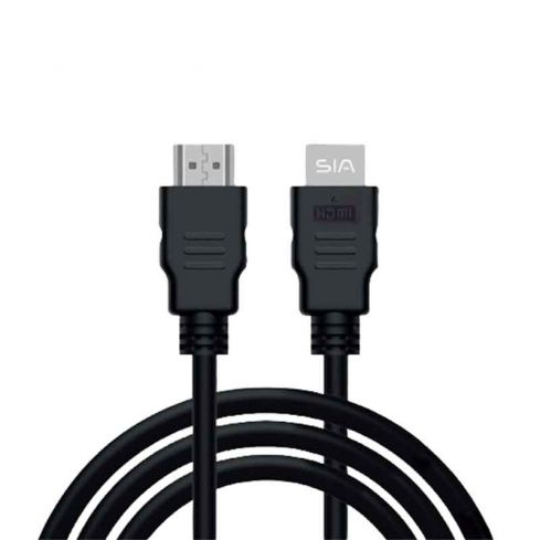 Sia ROUND Cable HDMI To  HDMI 4K - 1.5M - SI-HD001B - Black