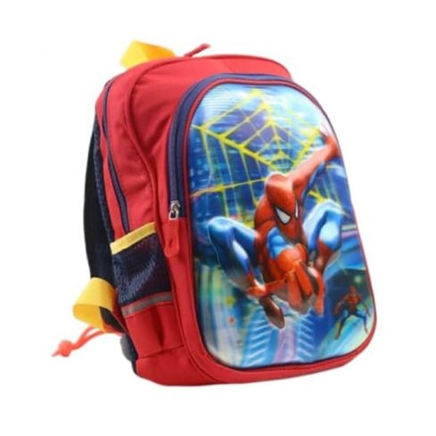 Smart Gate SG-9210 School Backpack Carrying Spider Man - Red