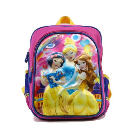 Smart Gate SG-9222 School Backpack Carrying Three princesses - Pink