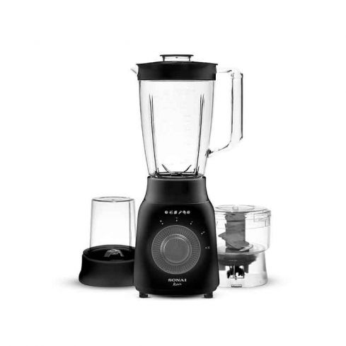 Sonai Blender Rotato 500Watt 1.5L , 3 Speeds , Black - MAR-2500