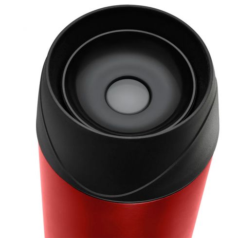 Tank Me Stainless Steel Bottle Push Button - 360 ml - Red