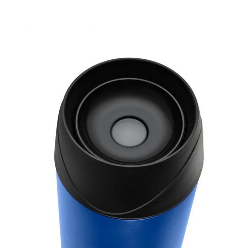 Tank Me Stainless Steel Bottle Push Button - 360 ml - Blue