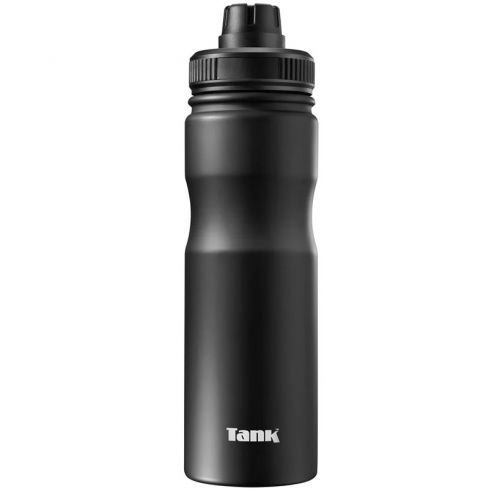 Tank Me Stainless Steel Cool Bottle - 650 ml - Black