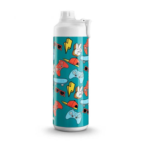 Tank Me Super Cool Mini Printed Games Bottle - 650 ml