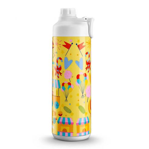 Tank Me Super Cool Mini Printed Park Bottle - 650 ml