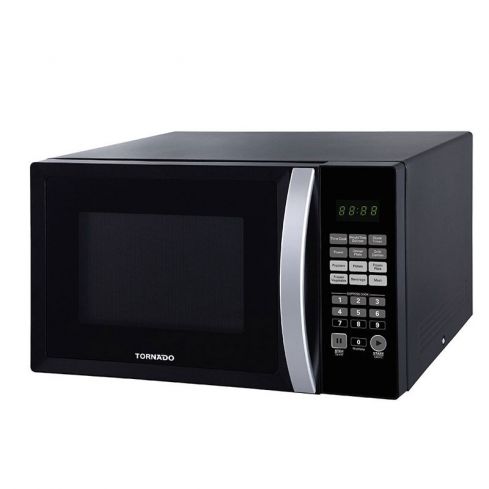 Tornado Microwave Grill 36 Liter 1000 Watt 6 Menus , Black - TMD-36GE-BK