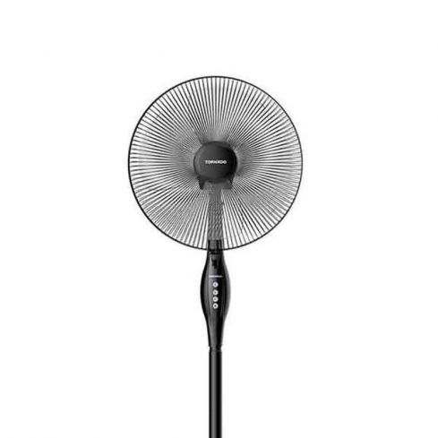 Tornado Stand Fan 16 Inch 4 Blades , Black  - TSF-16W