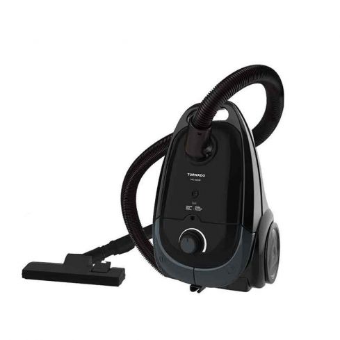 Tornado Vacuum cleaner 1600 Watt Anti-Bacteria Filter , Black - TVC-160SP