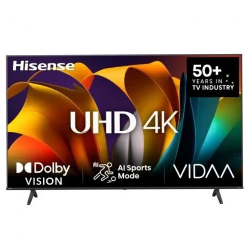 Hisense TV 65" Smart 4K UHD 65A6N – Black