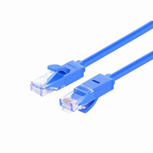 يوجرين كابل Lan أنترنت CAT 6 طول 0.5 متر- 20158 - أزرق