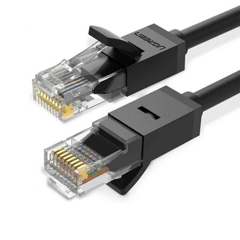 UGREEN CAT 6 UTP Ethernet Lan Cable 1.M  - 20159 - Black