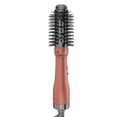 Rush Brush V2 Pro Hair Straightener Brush, 1300 Watt - Rose Gold