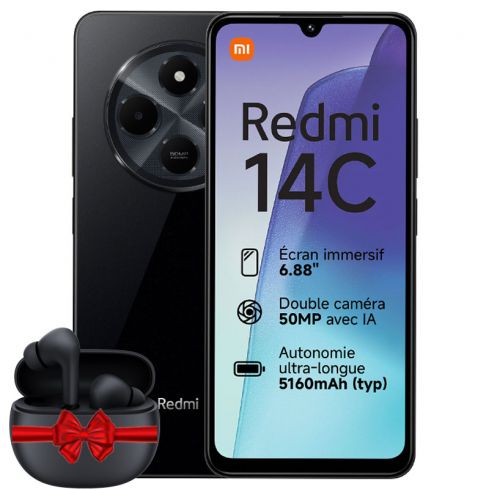 Xiaomi Redmi 14C 4GB RAM , 128GB - Midnight Black