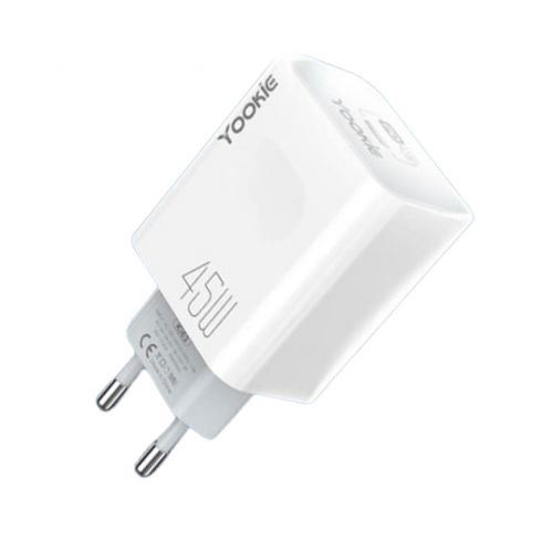 Yookie KI63 Home Charger Adapter PD 45W - White