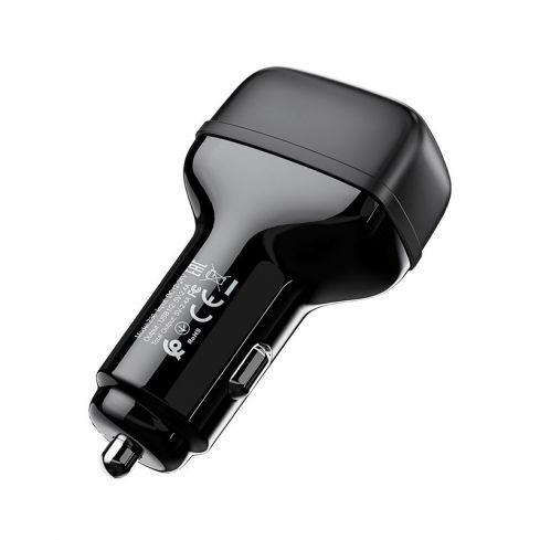 Hoco Z36 Dual Port Car Charger - Black