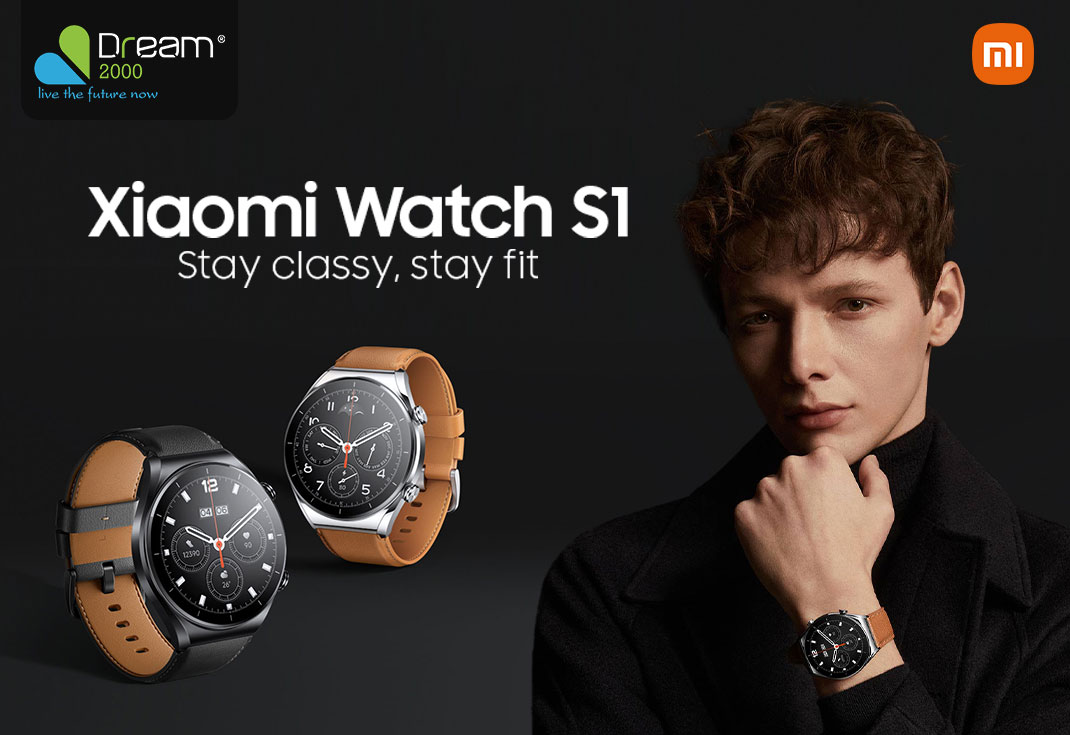 أناقة التصميم ودقة الأداء Xiaomi Watch S1