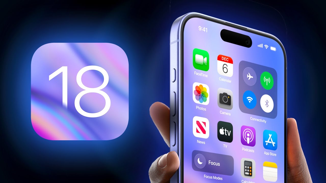 نظرة عامة على نظام التشغيل iOS 18