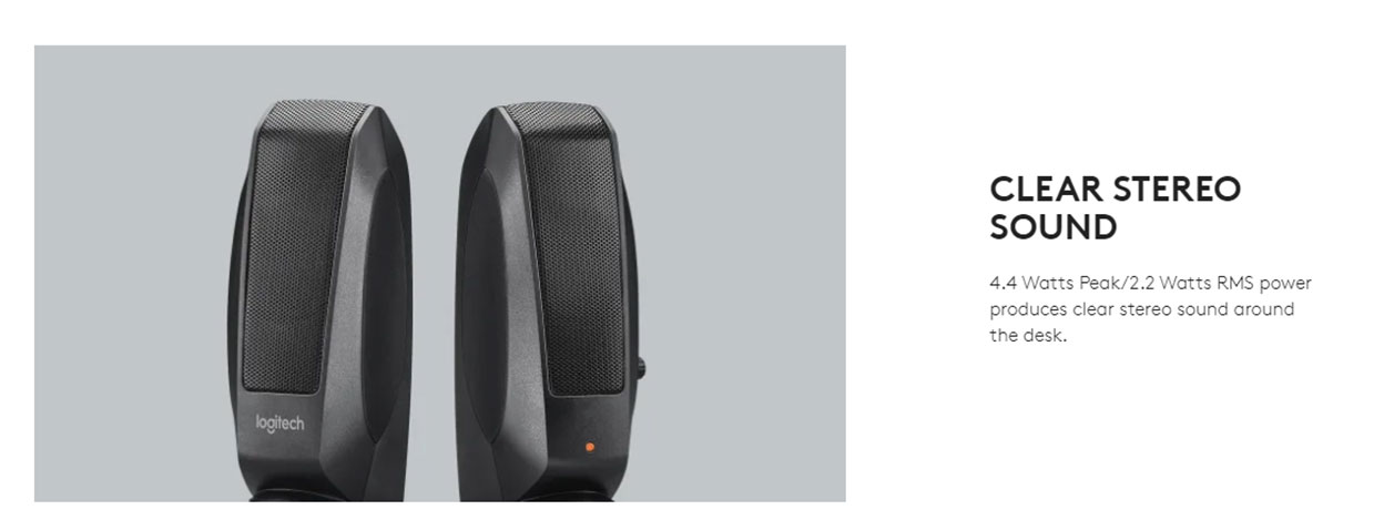 Logitech Speaker System S120