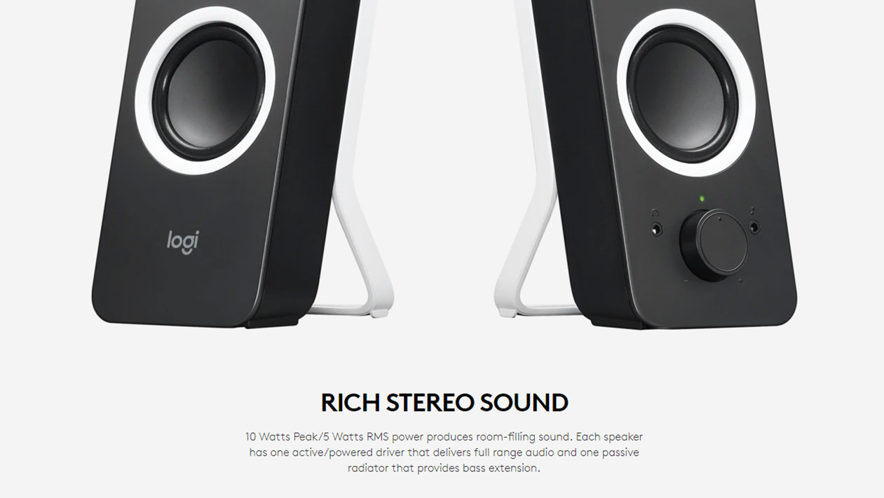 Logitech Speaker Z200 10W 2.0 PC