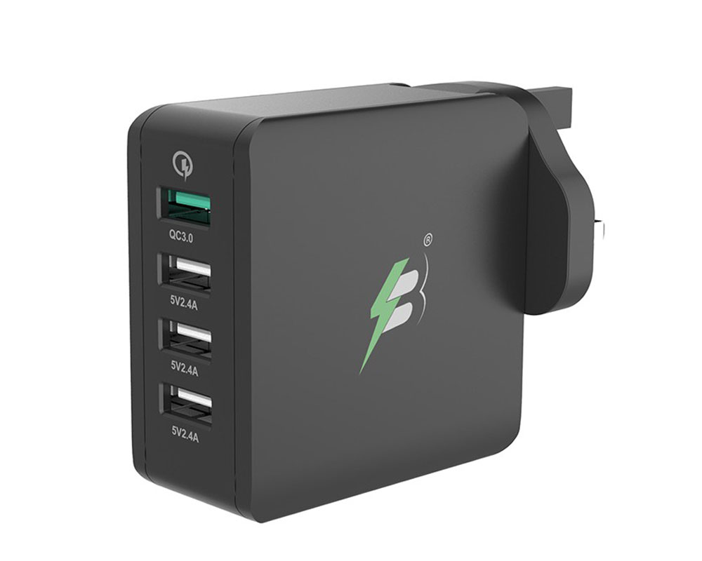 Spark Berry Smart Wall Charger USB Ports 40W
