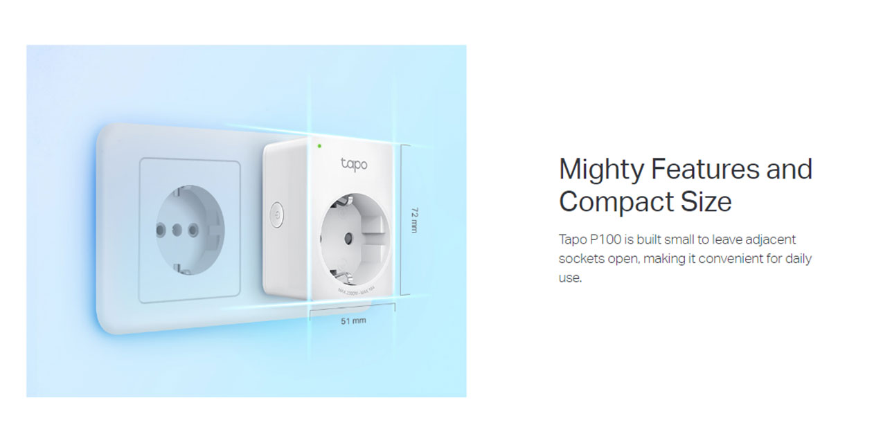 Tp-Link Plug Switchabl Wifi Tabpo P100 